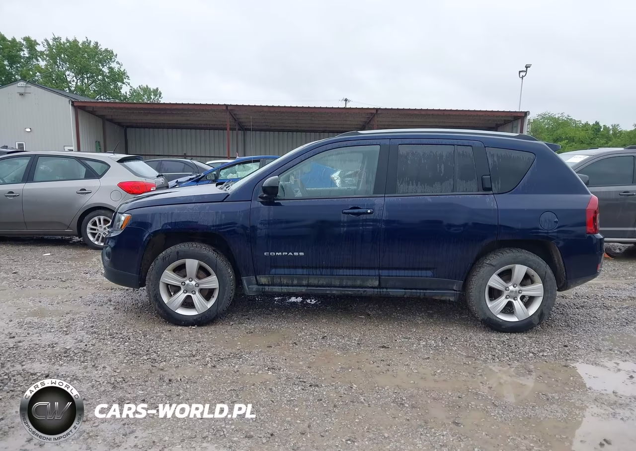 2017 Jeep Compass Sport 4X4 VIN:1C4NJDBBXHD106310 - 14
