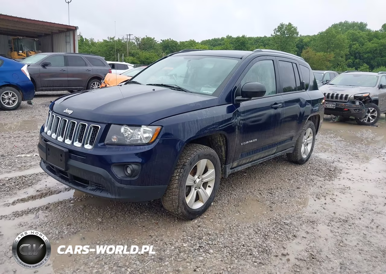 2017 Jeep Compass Sport 4X4 VIN:1C4NJDBBXHD106310 - 2