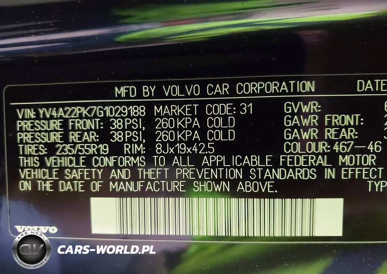 2016 Volvo Xc90 T6 Momentum VIN:YV4A22PK7G1029188 - 9