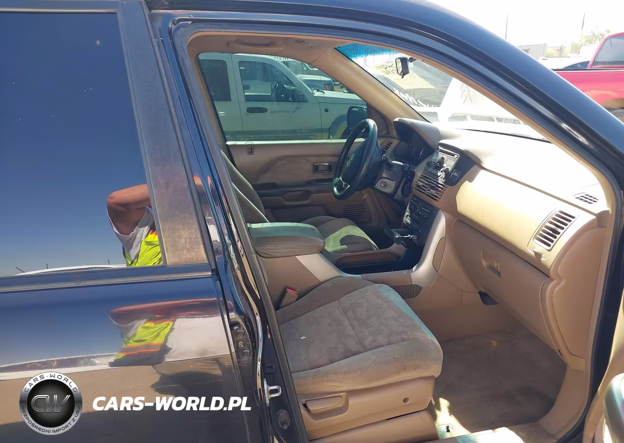 2005 Honda Pilot Ex VIN:2HKYF18435H511601 - 5