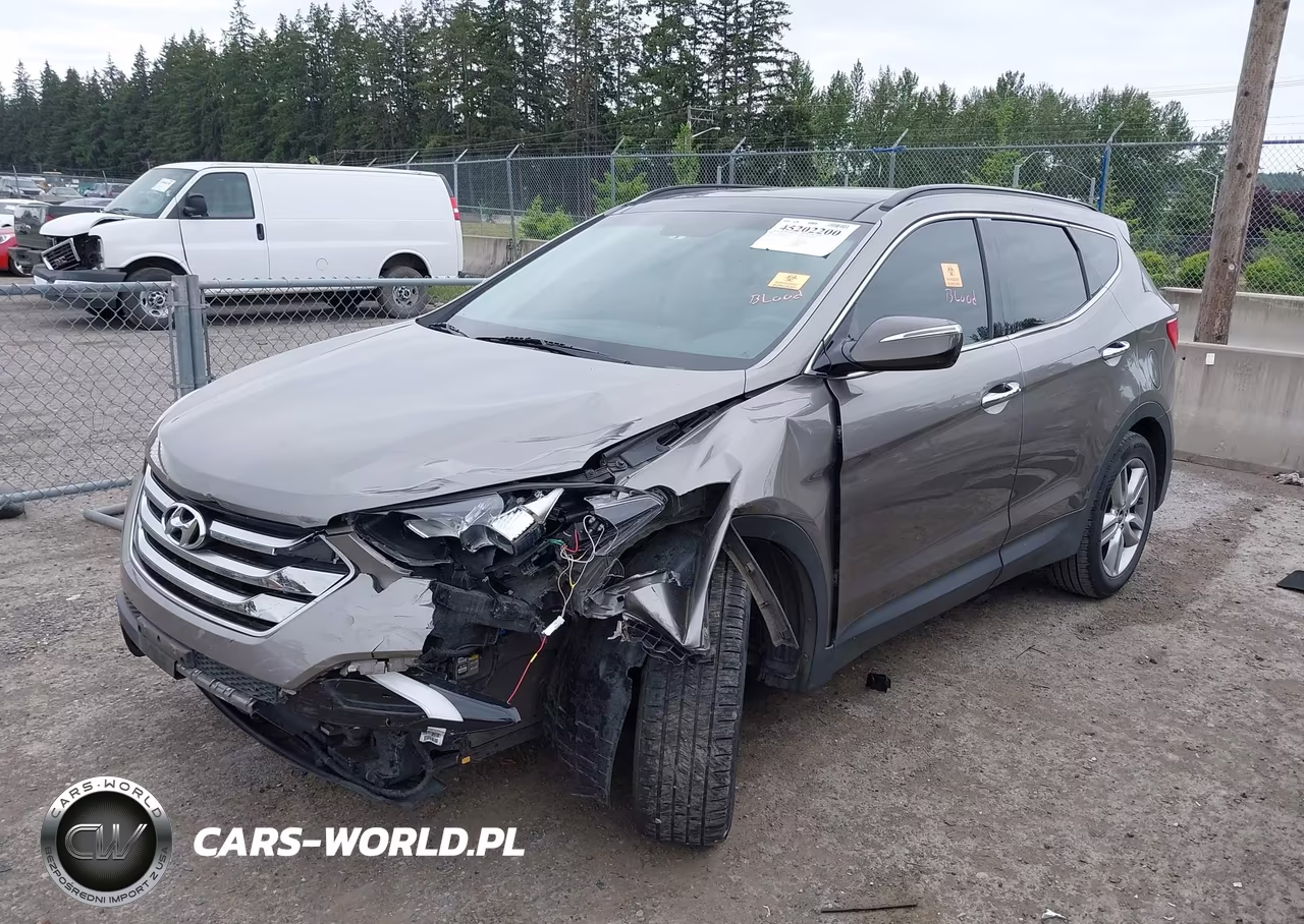 2015 Hyundai Santa Fe Sport 2.0L Turbo VIN:5XYZWDLA8FG256018 - 2