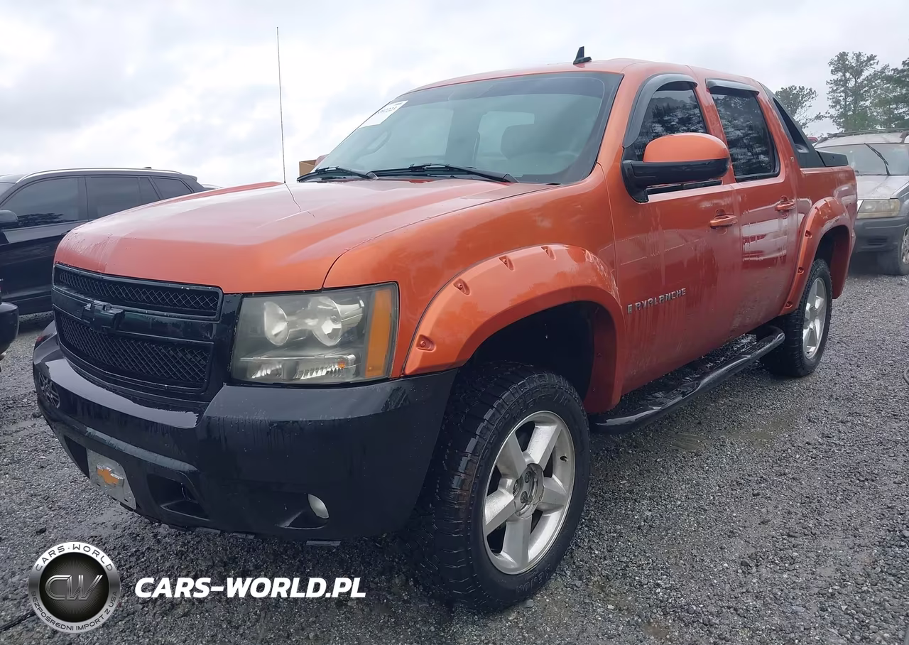 2007 Chevrolet Avalanche 1500 Lt VIN:3GNFK12397G114383 - 2