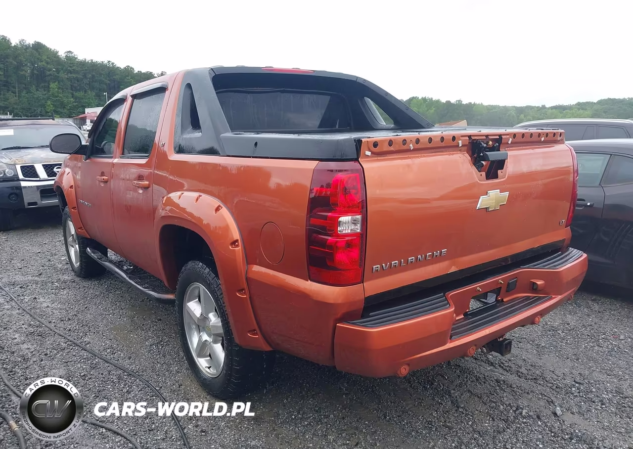 2007 Chevrolet Avalanche 1500 Lt VIN:3GNFK12397G114383 - 3