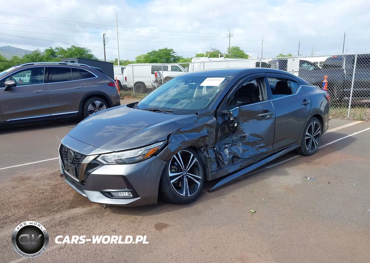 2020 Nissan Sentra Sr Xtronic Cvt VIN:3N1AB8DV9LY294921 - 2