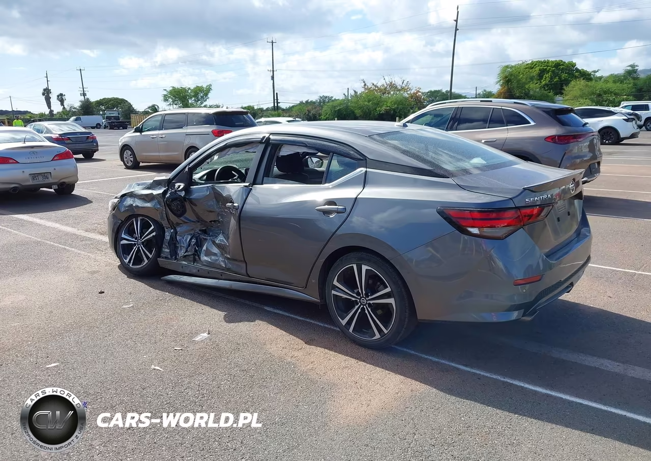 2020 Nissan Sentra Sr Xtronic Cvt VIN:3N1AB8DV9LY294921 - 3