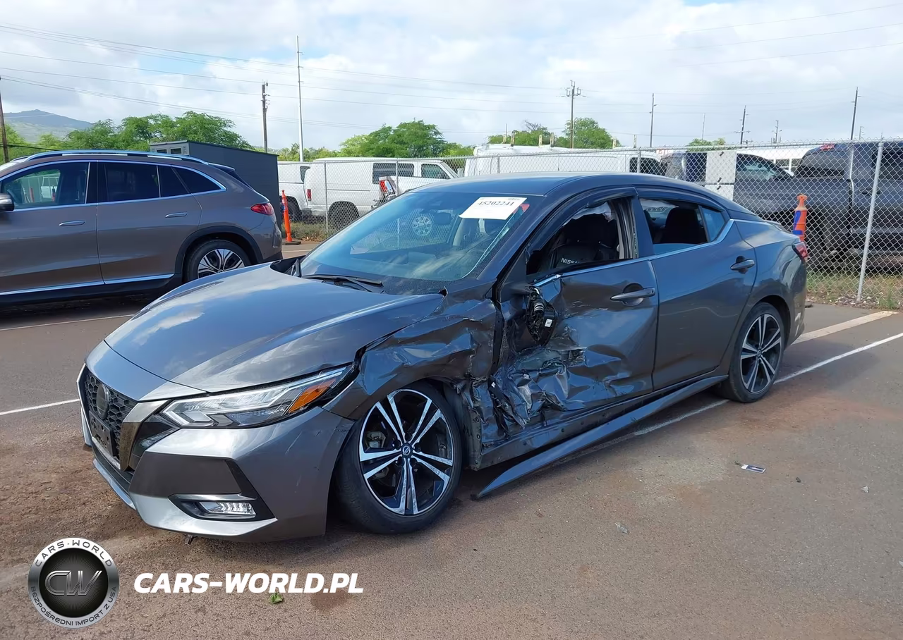 2020 Nissan Sentra Sr Xtronic Cvt VIN:3N1AB8DV9LY294921 - 6