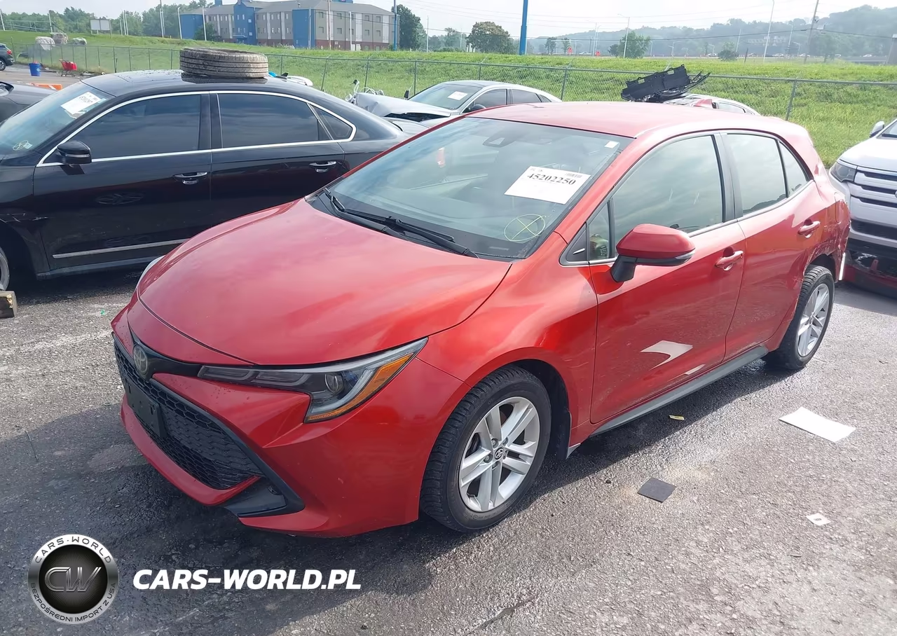 2020 Toyota Corolla Se VIN:JTND4RBE6L3081619 - 2