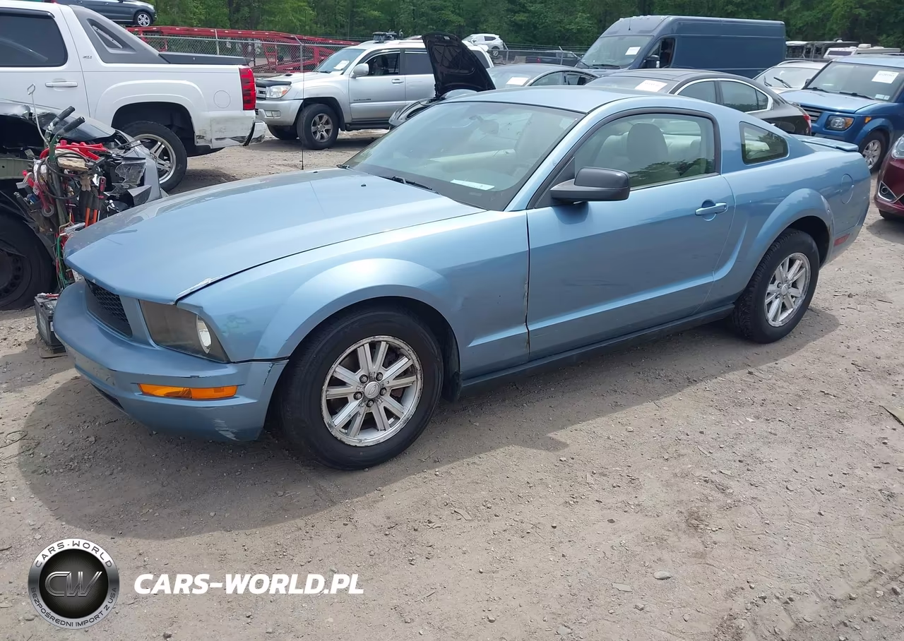 2007 Ford Mustang V6 Deluxe-V6 Premium VIN:1ZVFT80N775352191 - 2
