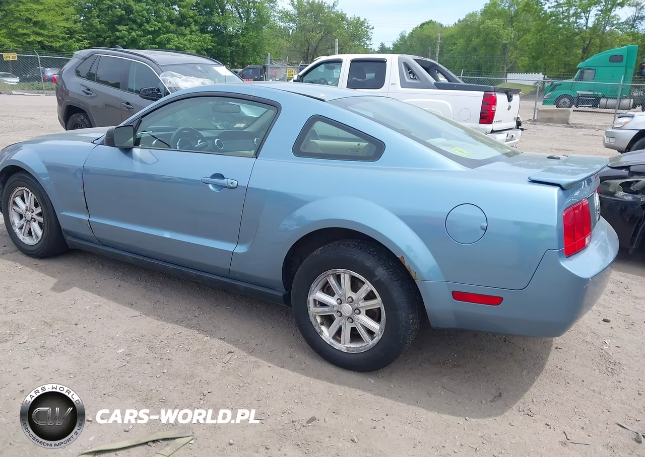 2007 Ford Mustang V6 Deluxe-V6 Premium VIN:1ZVFT80N775352191 - 3