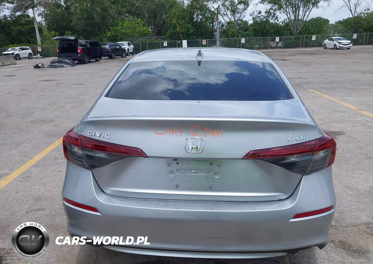 2025 Honda Civic Sport VIN:2HGFE2F56SH606655 - 17
