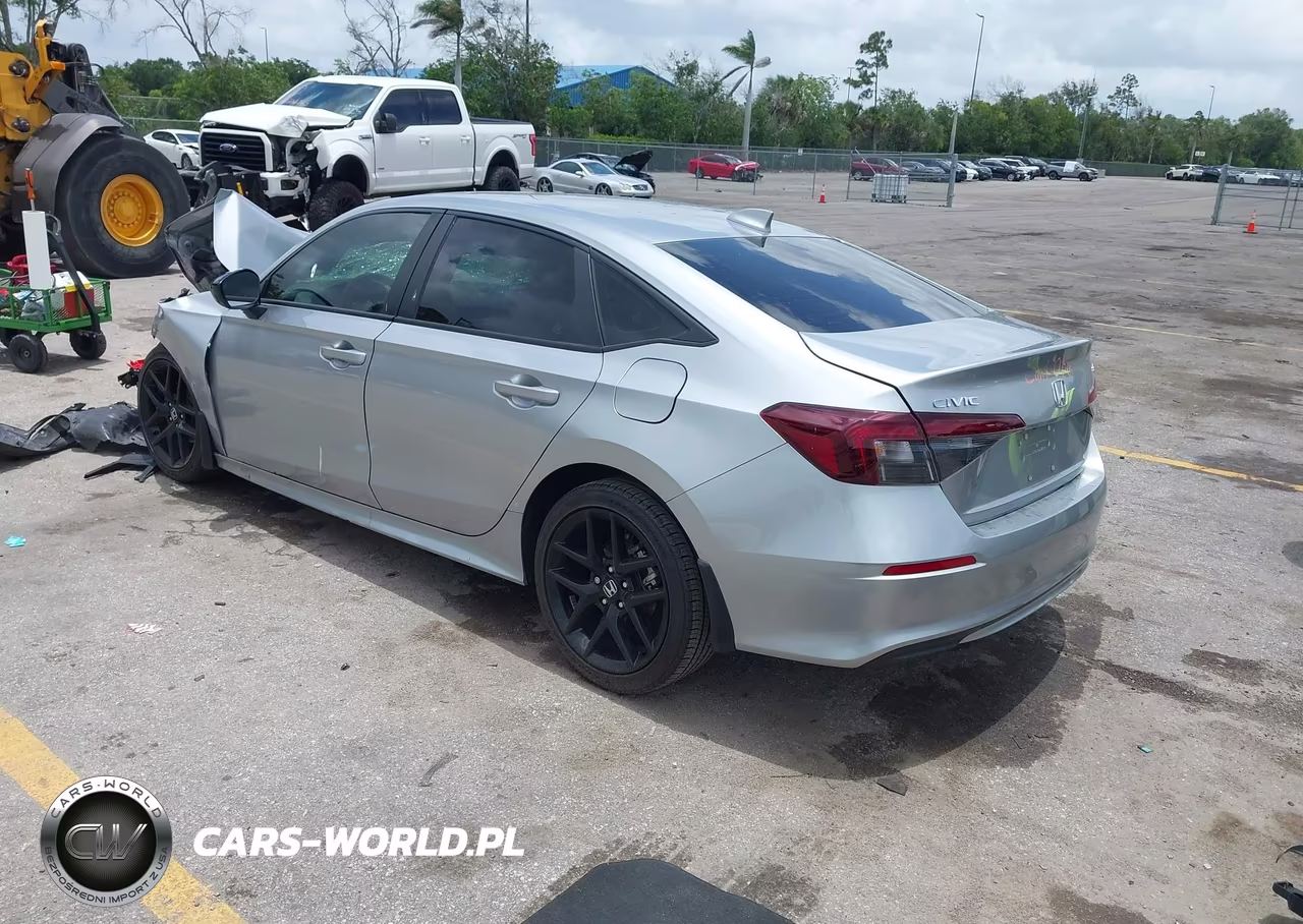 2025 Honda Civic Sport VIN:2HGFE2F56SH606655 - 3