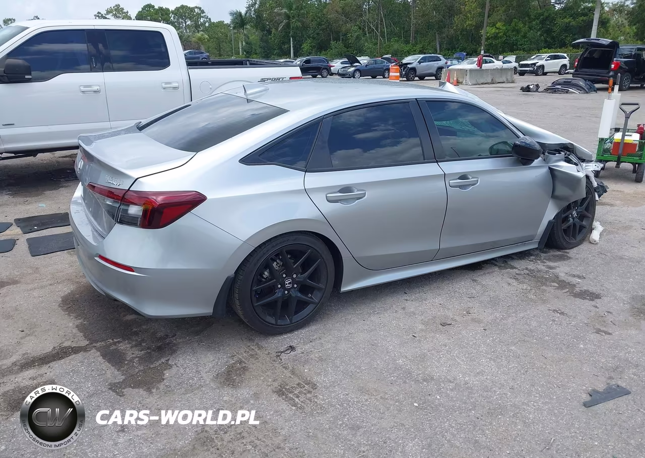 2025 Honda Civic Sport VIN:2HGFE2F56SH606655 - 4