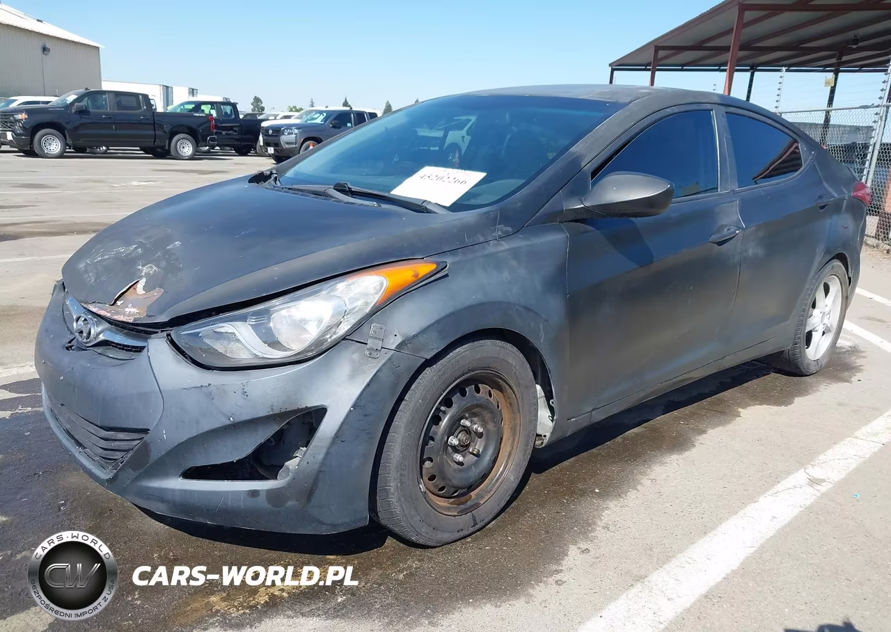 2013 Hyundai Elantra Gls VIN:5NPDH4AE9DH240796 - 2