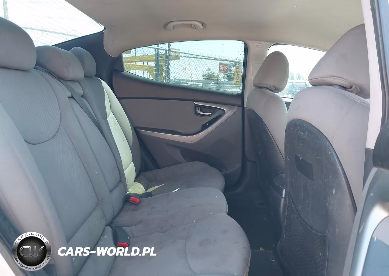 2013 Hyundai Elantra Gls VIN:5NPDH4AE9DH240796 - 8