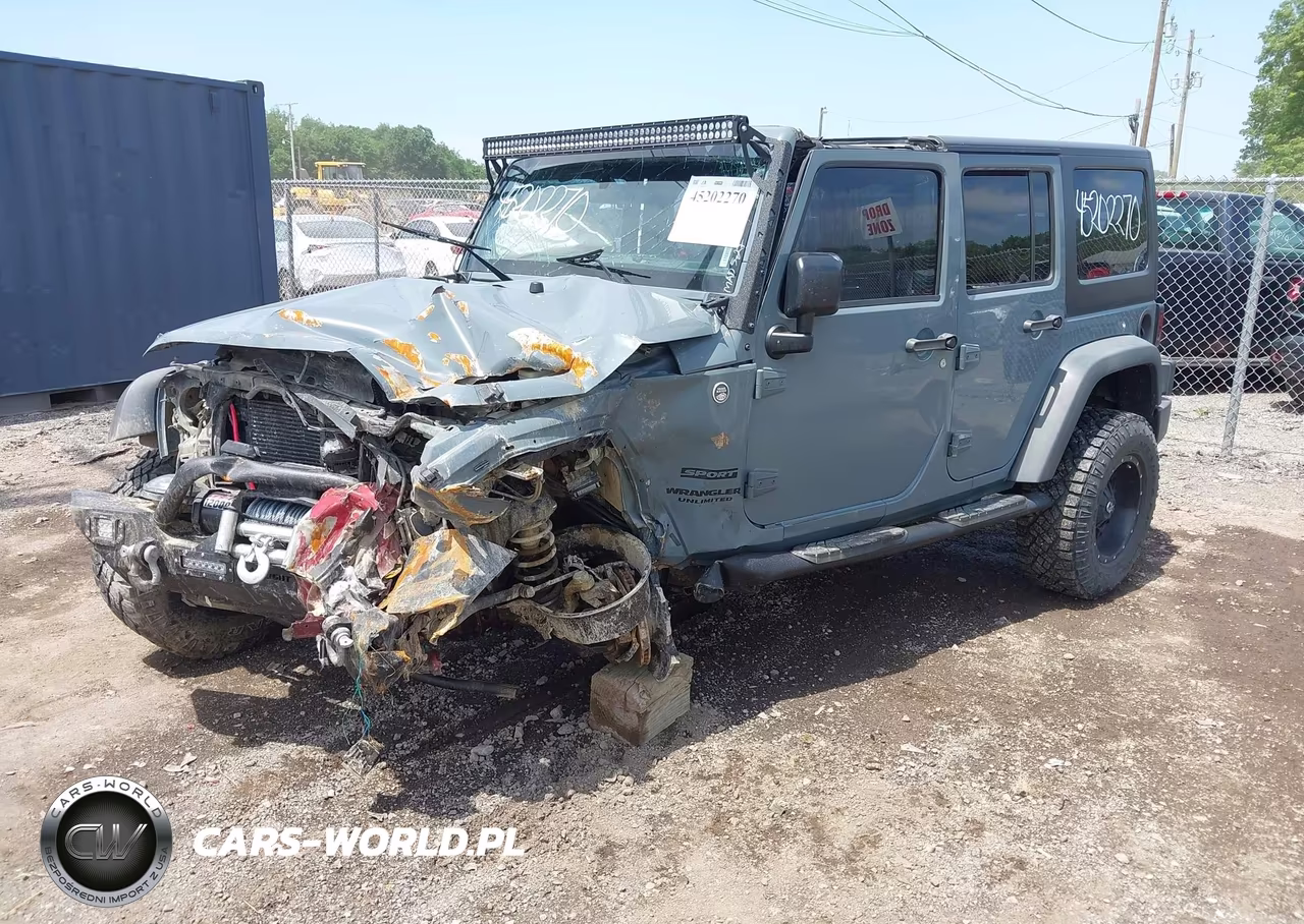 2015 Jeep Wrangler Unlimited Sport VIN:1C4BJWDG2FL642730 - 2