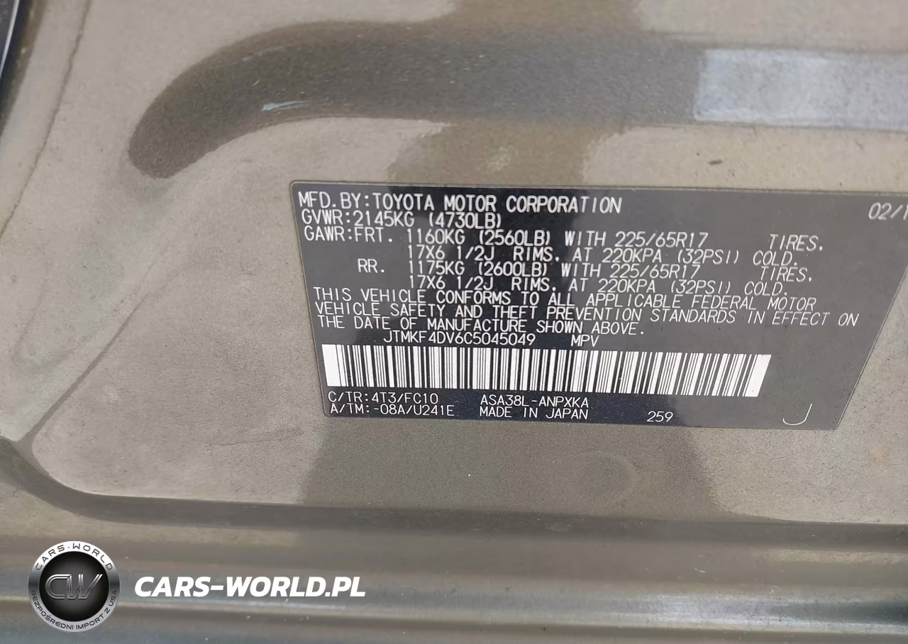 2012 Toyota Rav4 VIN:JTMKF4DV6C5045049 - 9