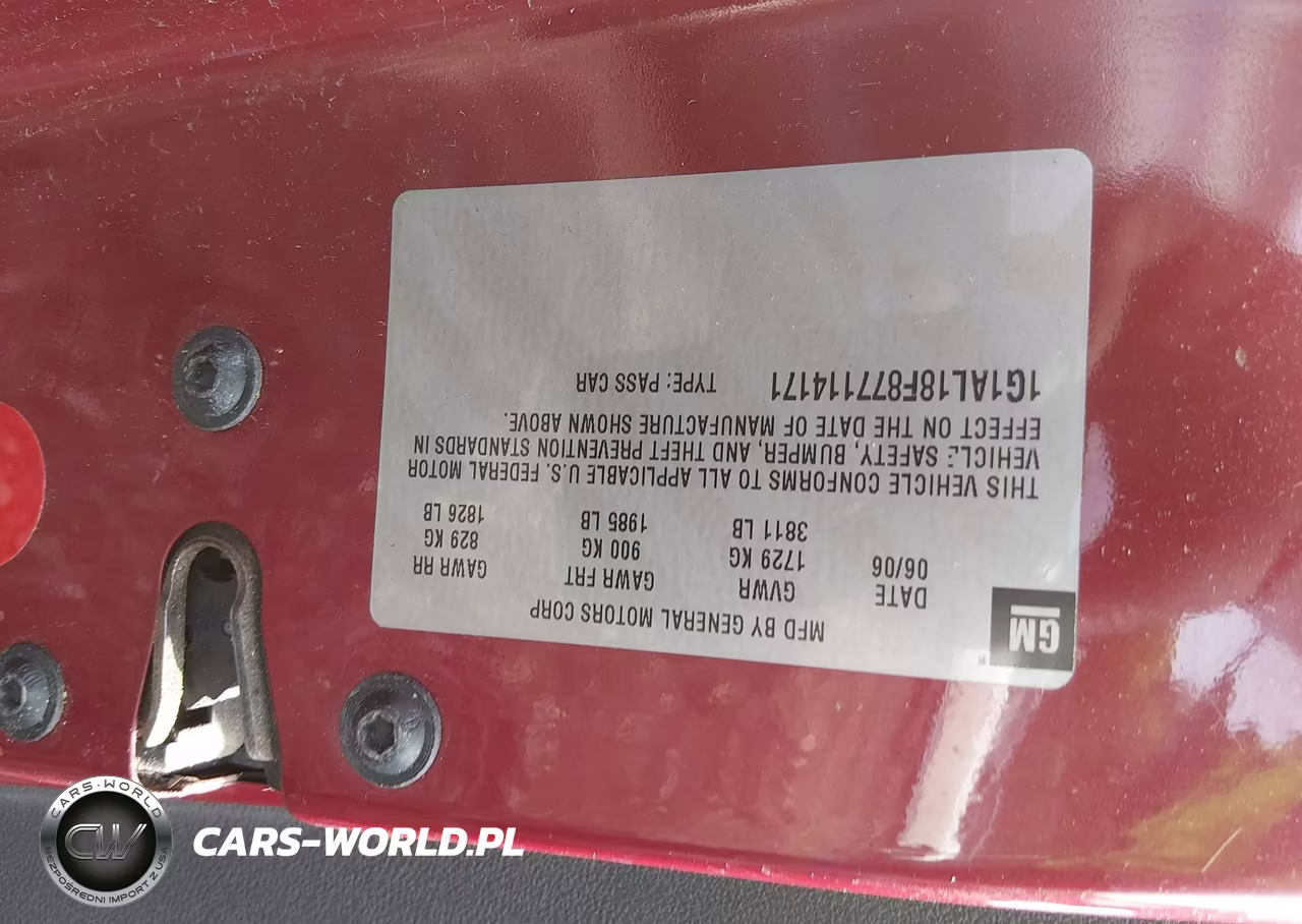 2007 Chevrolet Cobalt Lt VIN:1G1AL18F877114171 - 9