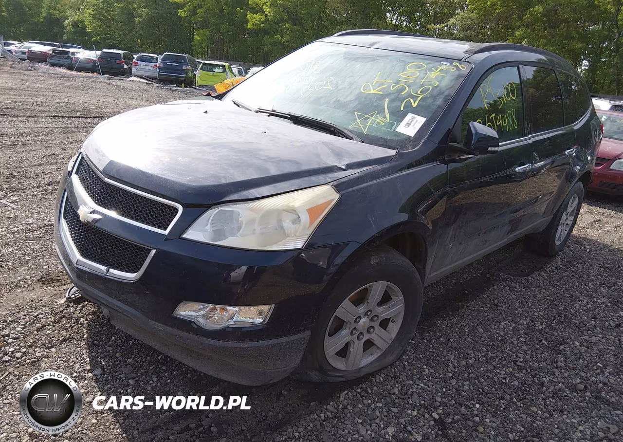 2010 Chevrolet Traverse Lt VIN:1GNLVFED6AS109931 - 2