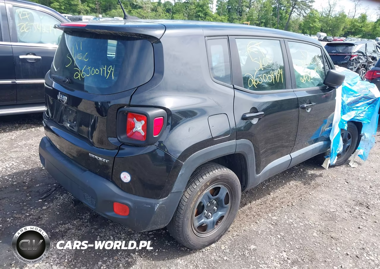 2017 Jeep Renegade Sport VIN:ZACCJBAB9HPE69924 - 4