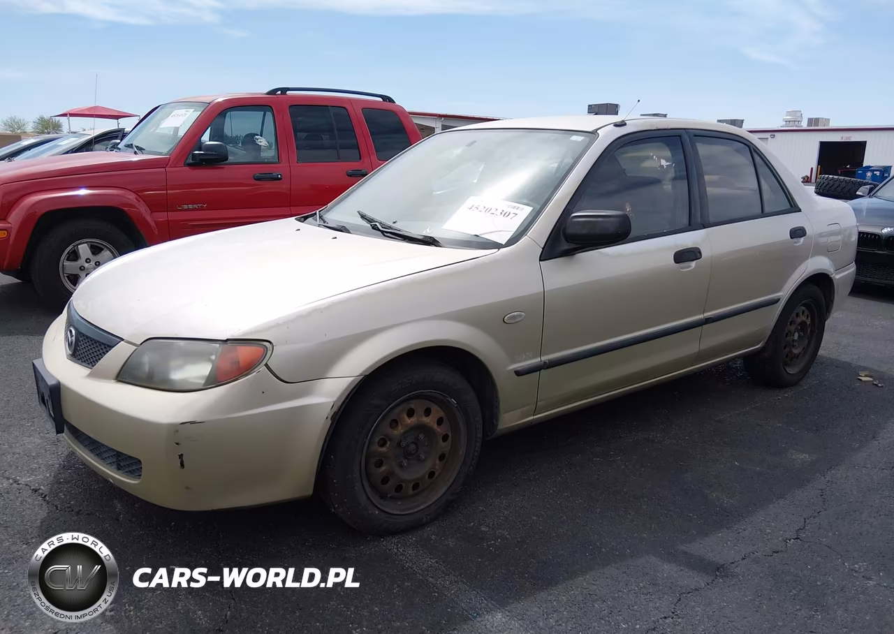 2002 Mazda Protege Dx-Es-Lx VIN:JM1BJ225221608769 - 2