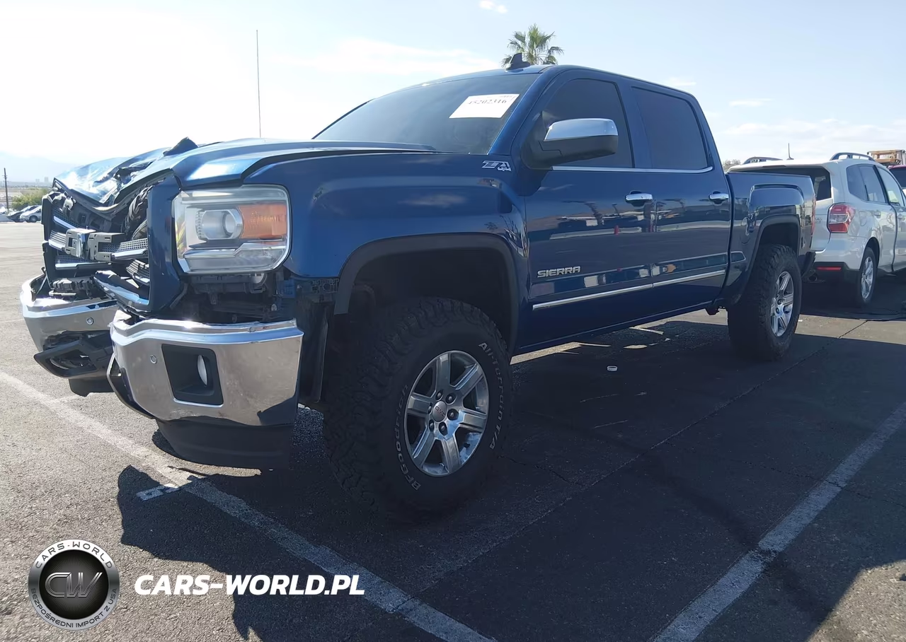 2015 GMC Sierra 1500 Slt VIN:3GTU2VEC7FG274814 - 2