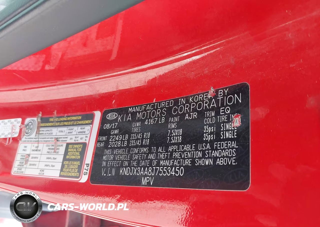 2018 Kia Soul ! VIN:KNDJX3AA8J7553450 - 9