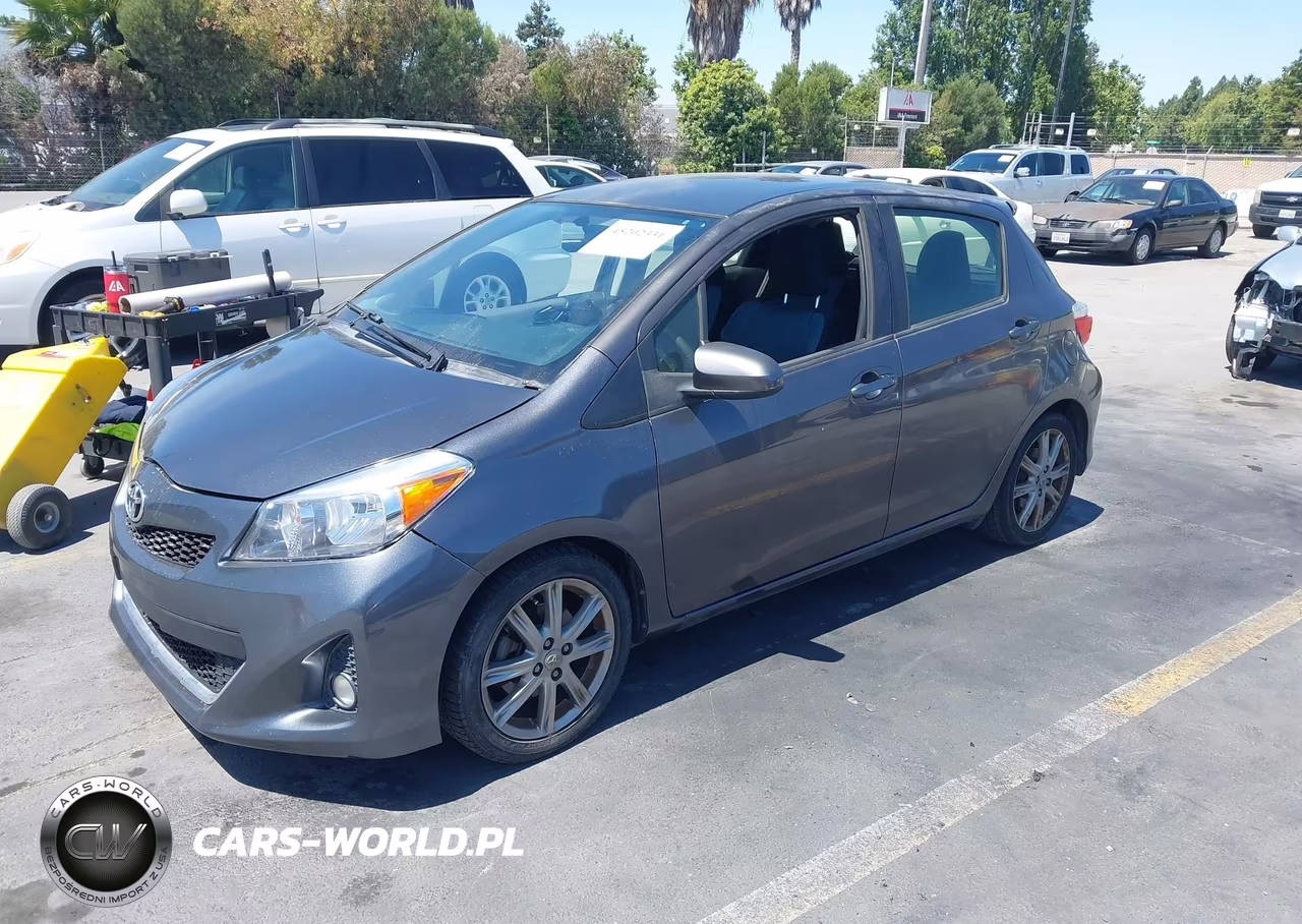2012 Toyota Yaris Se VIN:JTDKTUD34CD531310 - 2