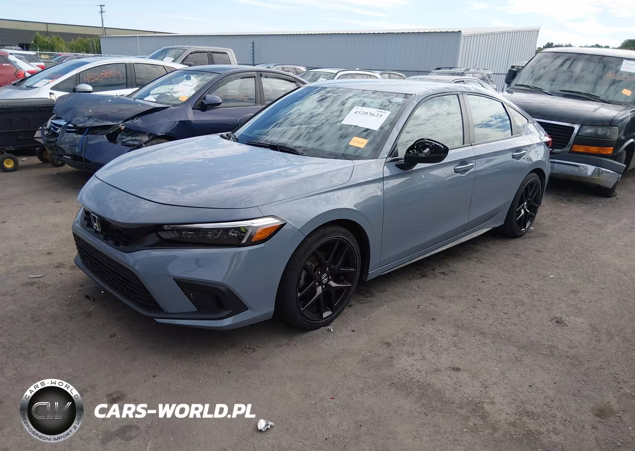 2022 Honda Civic Sport VIN:19XFL2H86NE022333 - 2