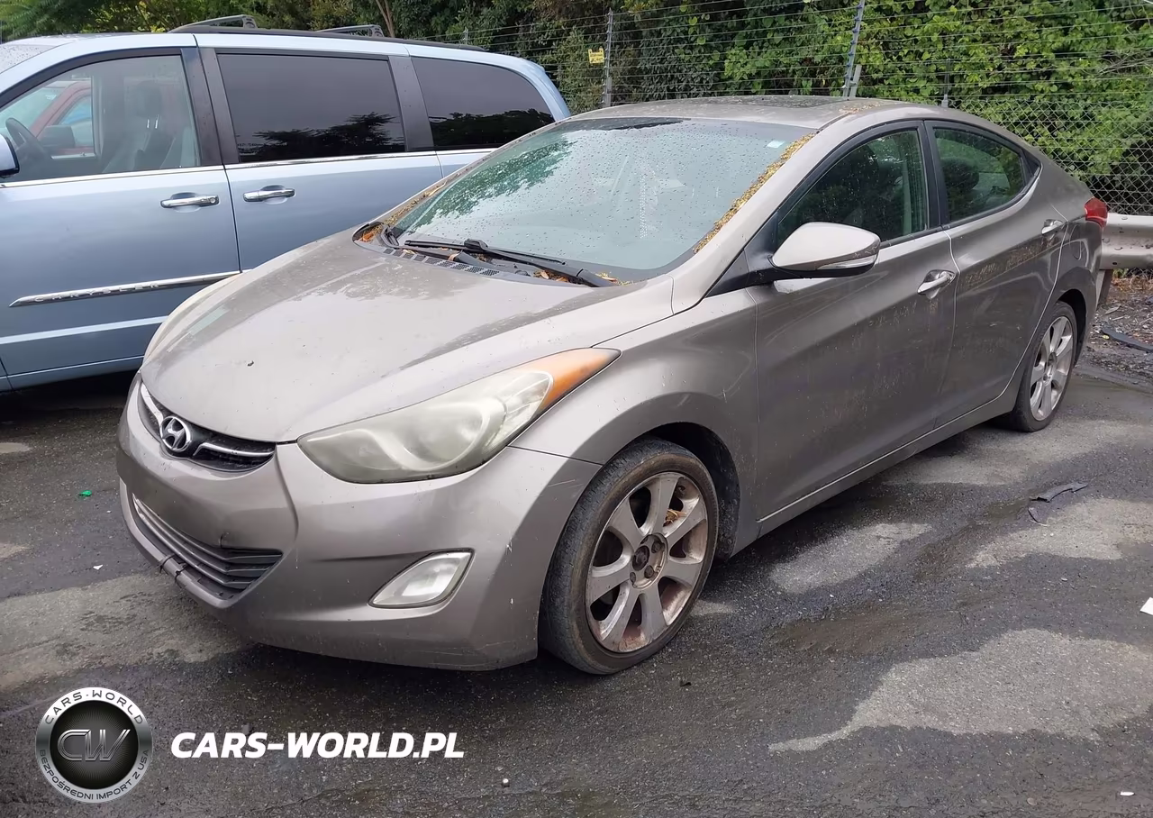 2012 Hyundai Elantra Limited VIN:5NPDH4AE5CH086943 - 2