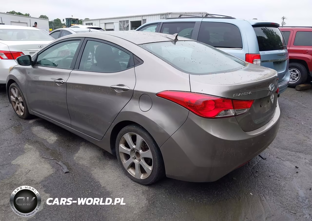 2012 Hyundai Elantra Limited VIN:5NPDH4AE5CH086943 - 3