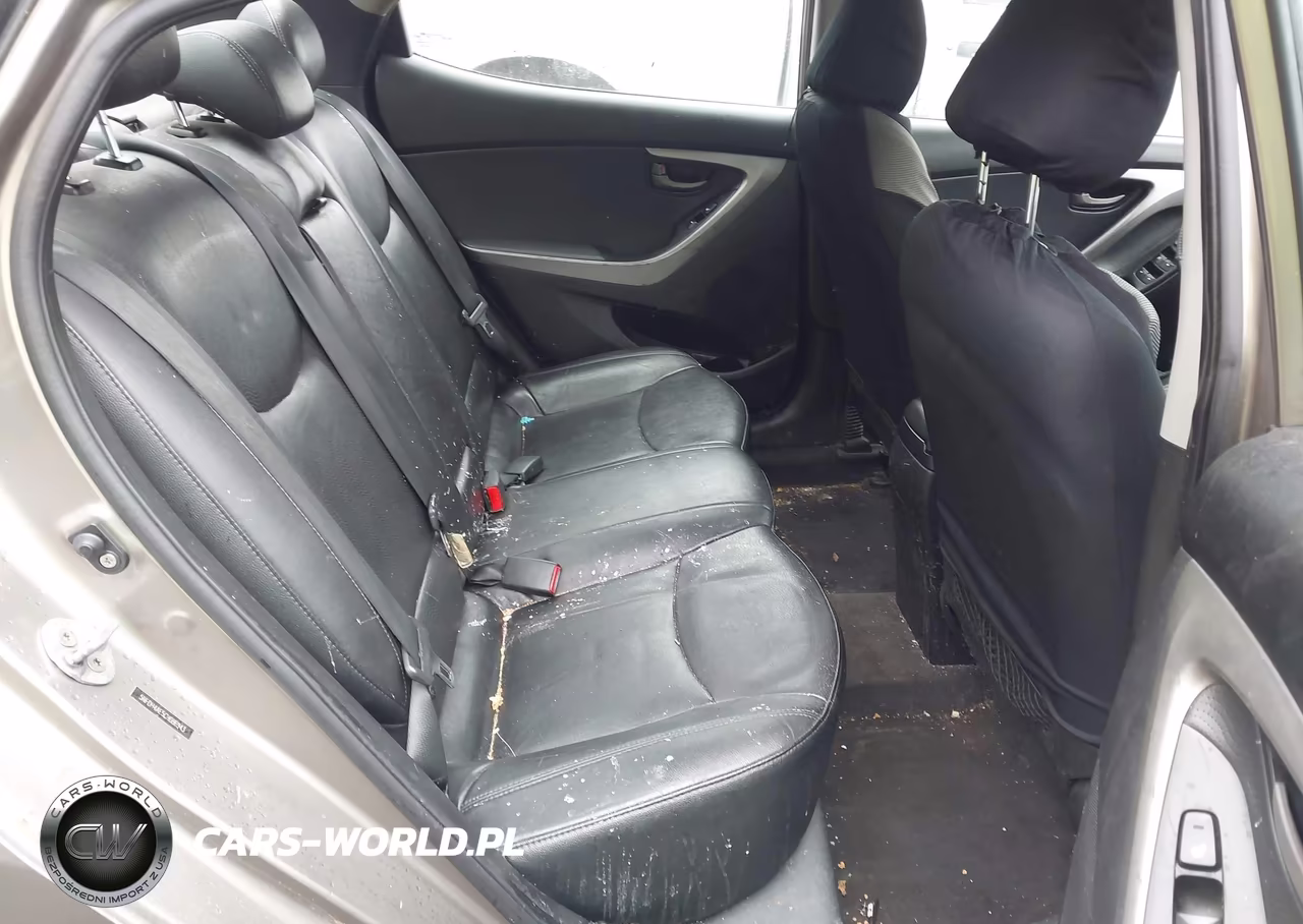 2012 Hyundai Elantra Limited VIN:5NPDH4AE5CH086943 - 8