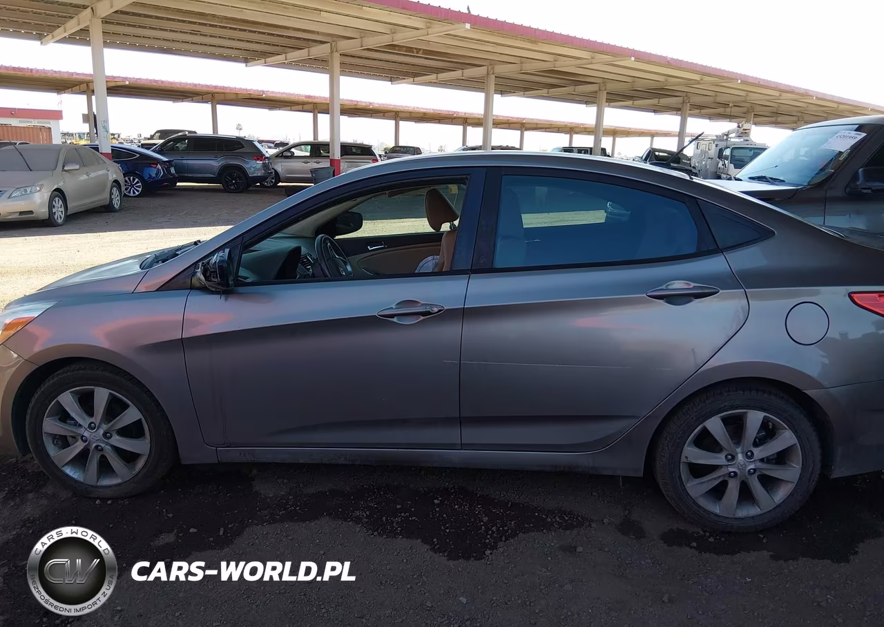 2014 Hyundai Accent Gls VIN:KMHCU4AE4EU765601 - 14