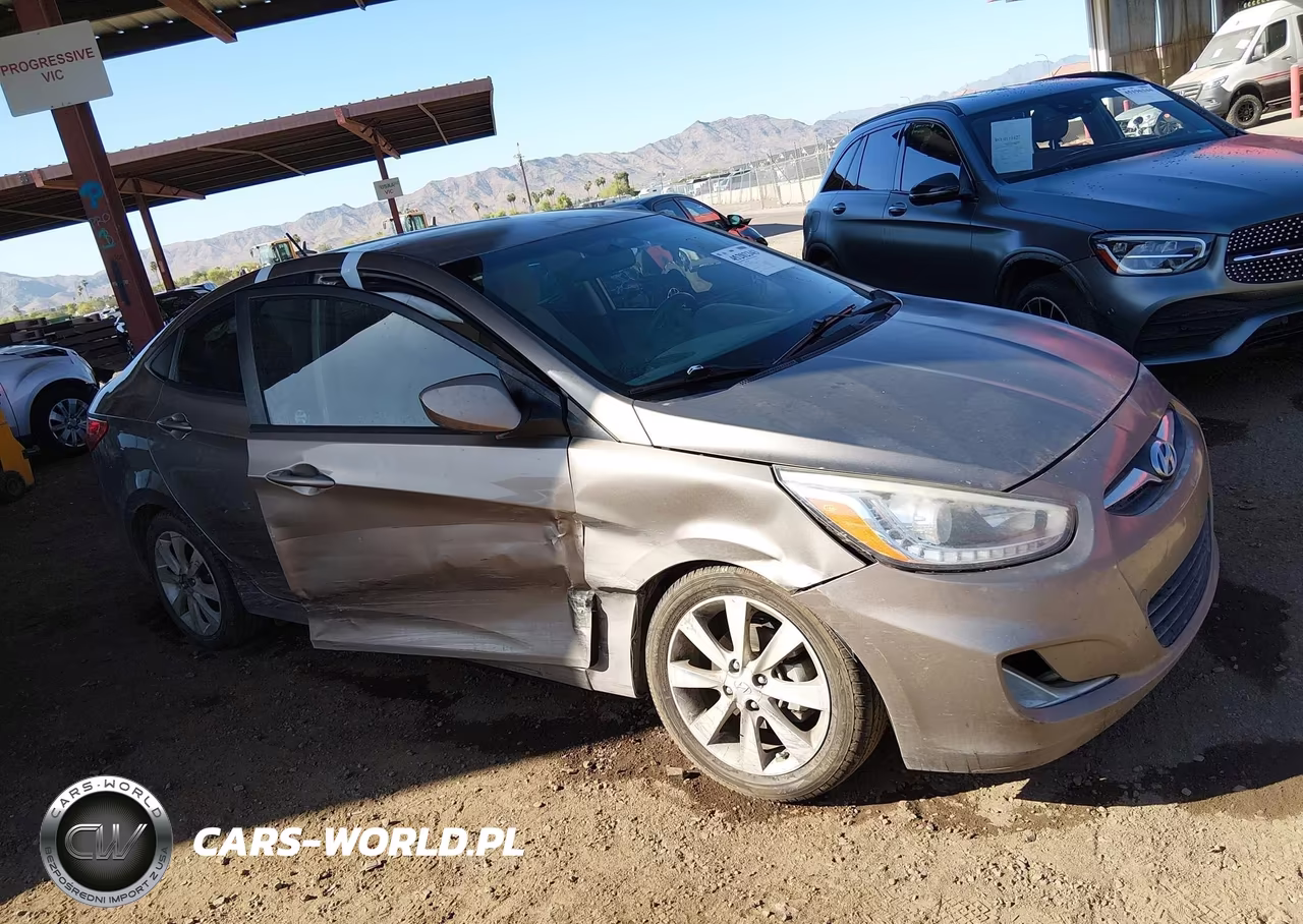 2014 Hyundai Accent Gls VIN:KMHCU4AE4EU765601 - 6
