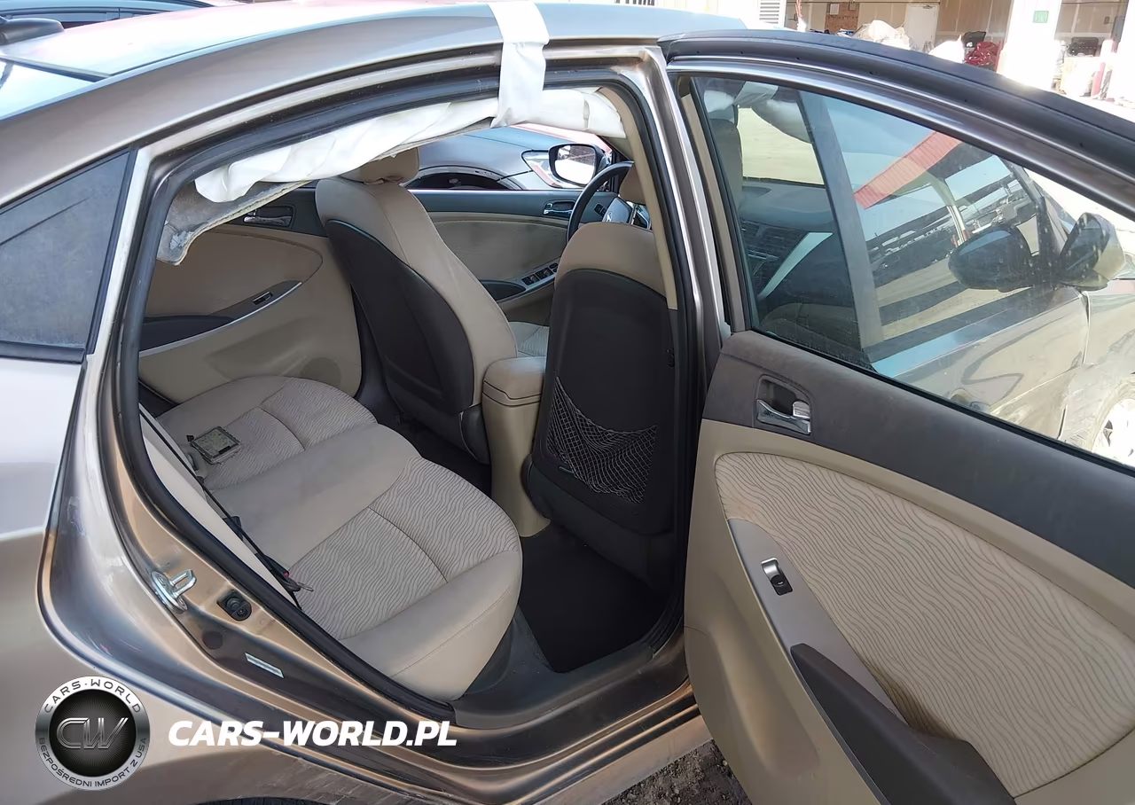 2014 Hyundai Accent Gls VIN:KMHCU4AE4EU765601 - 8