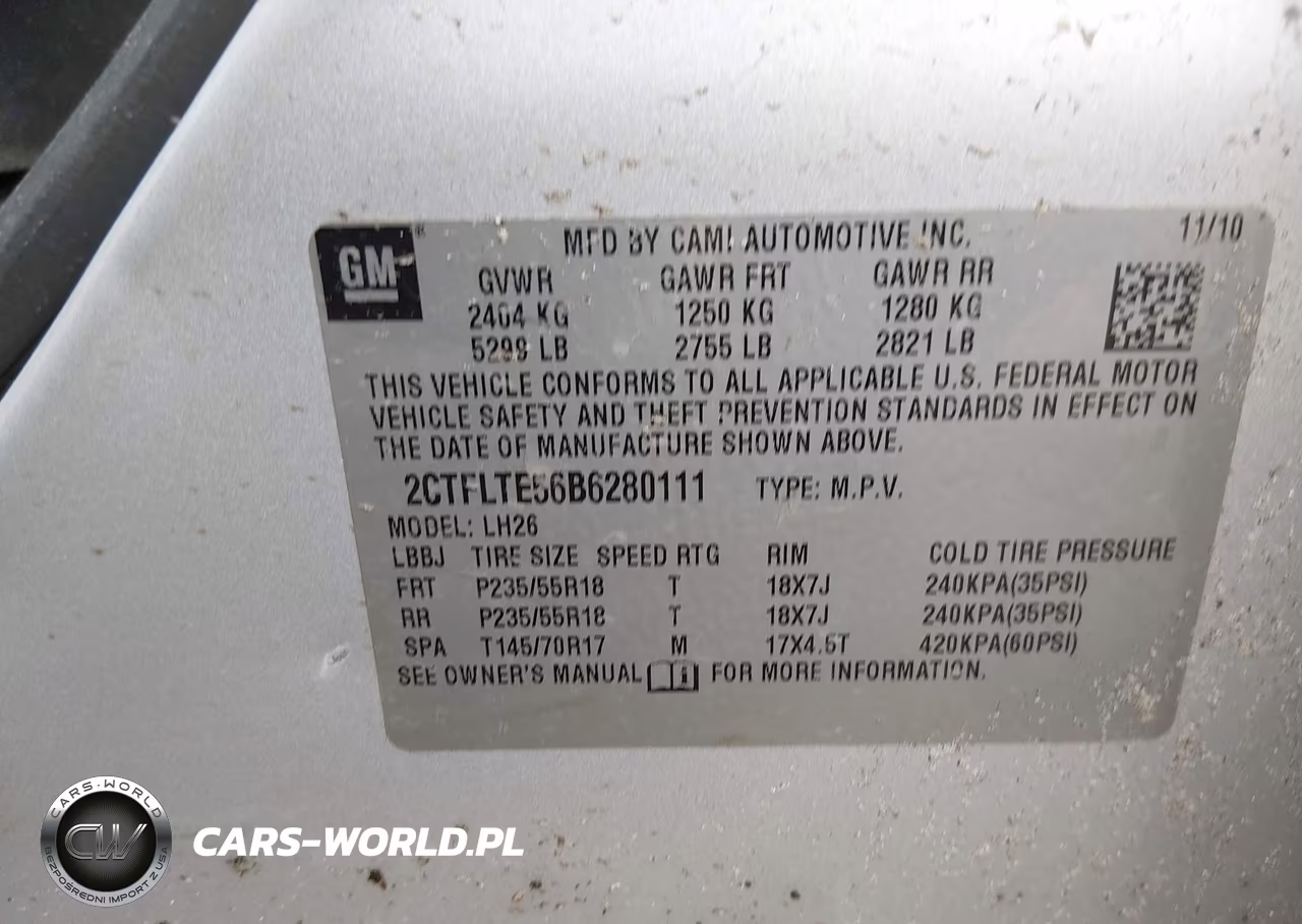2011 GMC Terrain Sle-2 VIN:2CTFLTE56B6280111 - 9
