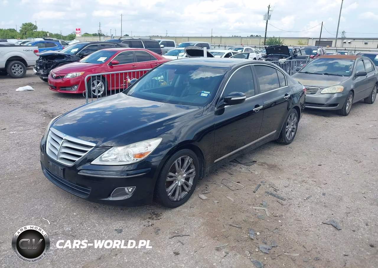 2009 Hyundai Genesis 4.6 VIN:KMHGC46F69U050637 - 2