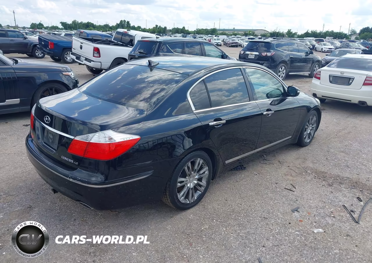 2009 Hyundai Genesis 4.6 VIN:KMHGC46F69U050637 - 4