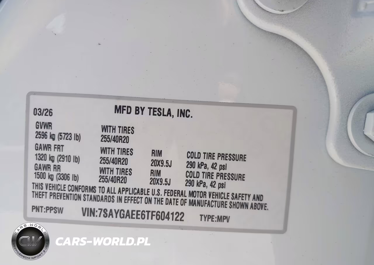 2026 Tesla Model Y All-Wheel Drive-Long Range Launch Series-Premium All-Wheel Drive VIN:7SAYGAEE6TF604122 - 9