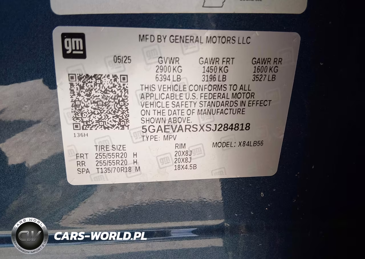 2025 Buick Enclave Preferred Fwd VIN:5GAEVARSXSJ284818 - 9
