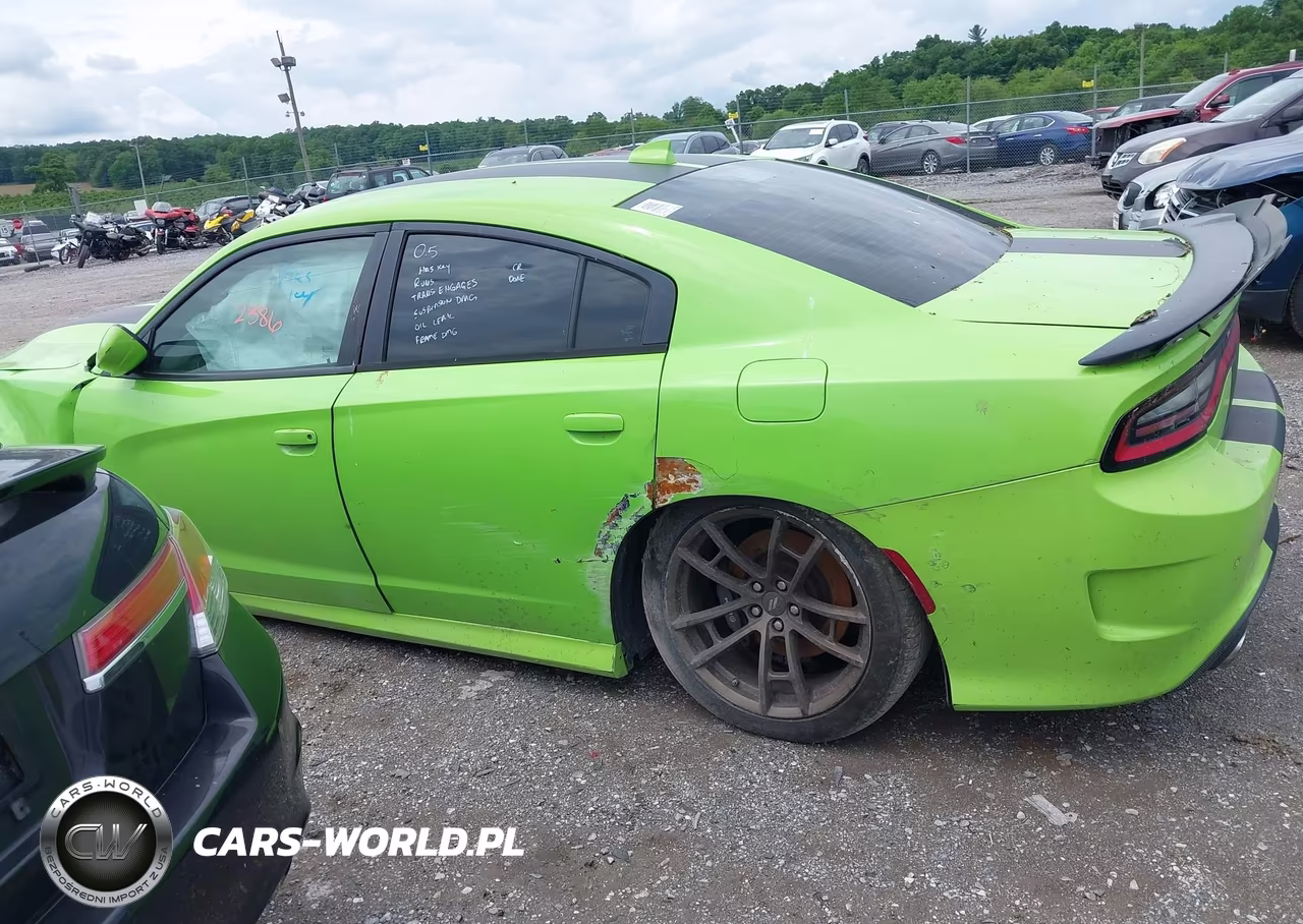 2019 Dodge Charger Scat Pack Rwd VIN:2C3CDXGJXKH736021 - 14