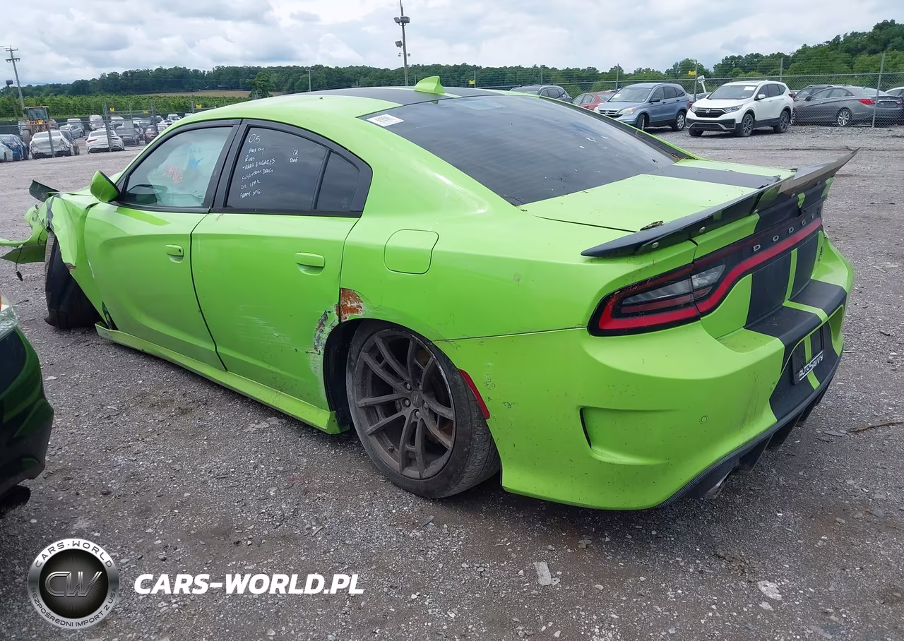 2019 Dodge Charger Scat Pack Rwd VIN:2C3CDXGJXKH736021 - 3