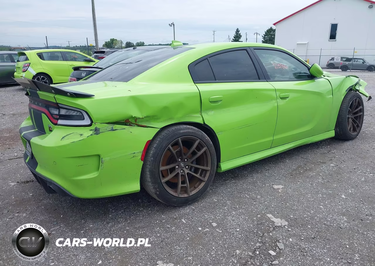 2019 Dodge Charger Scat Pack Rwd VIN:2C3CDXGJXKH736021 - 4