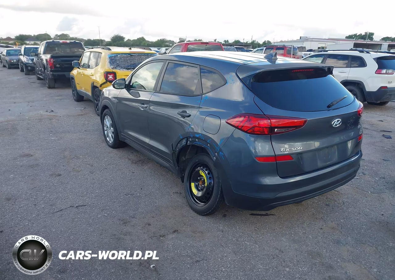 2021 Hyundai Tucson Se VIN:KM8J23A40MU366066 - 3