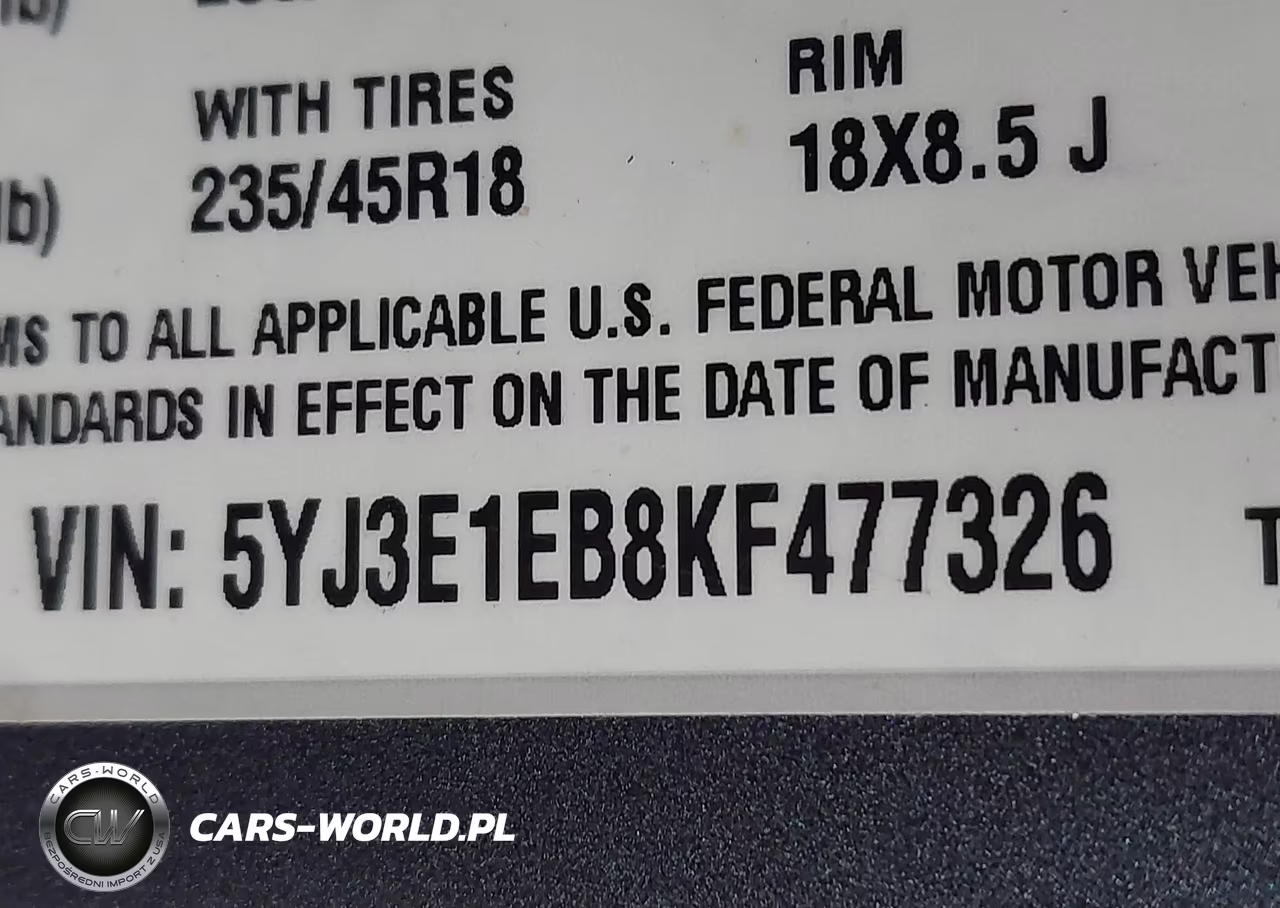 2019 Tesla Model 3 Long Range-Performance VIN:5YJ3E1EB8KF477326 - 9