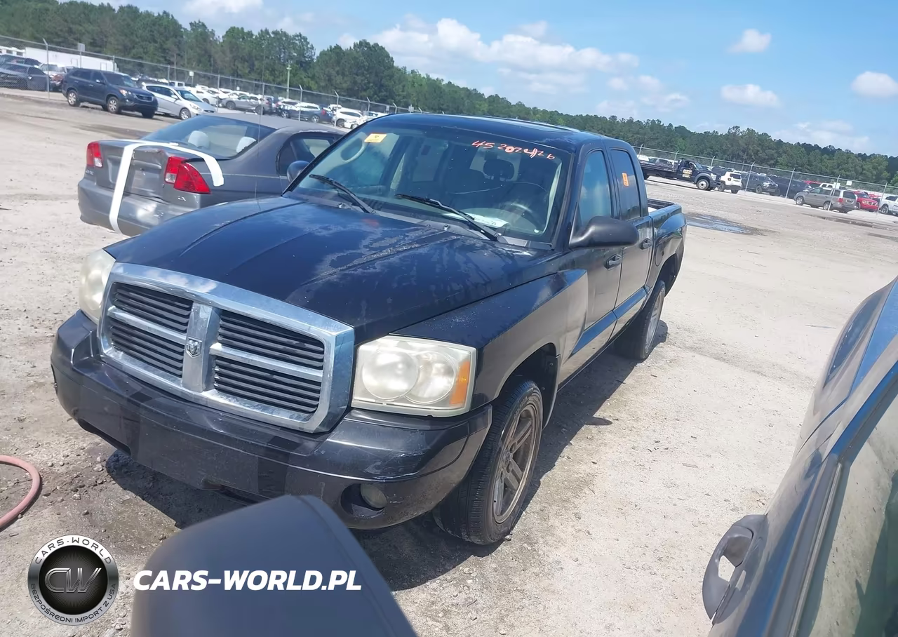2007 Dodge Dakota Slt VIN:1D7HE48K97S237141 - 2