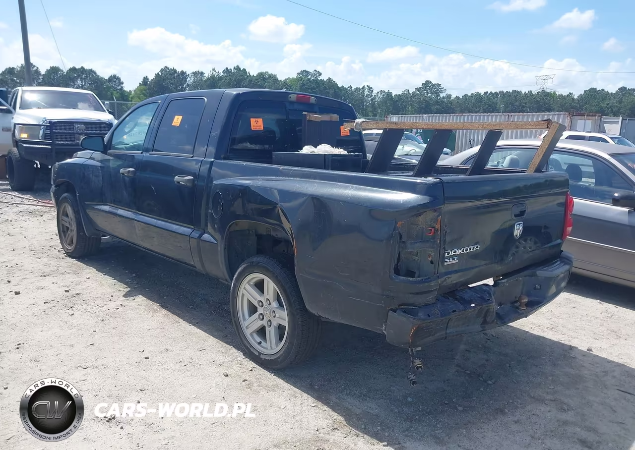 2007 Dodge Dakota Slt VIN:1D7HE48K97S237141 - 3
