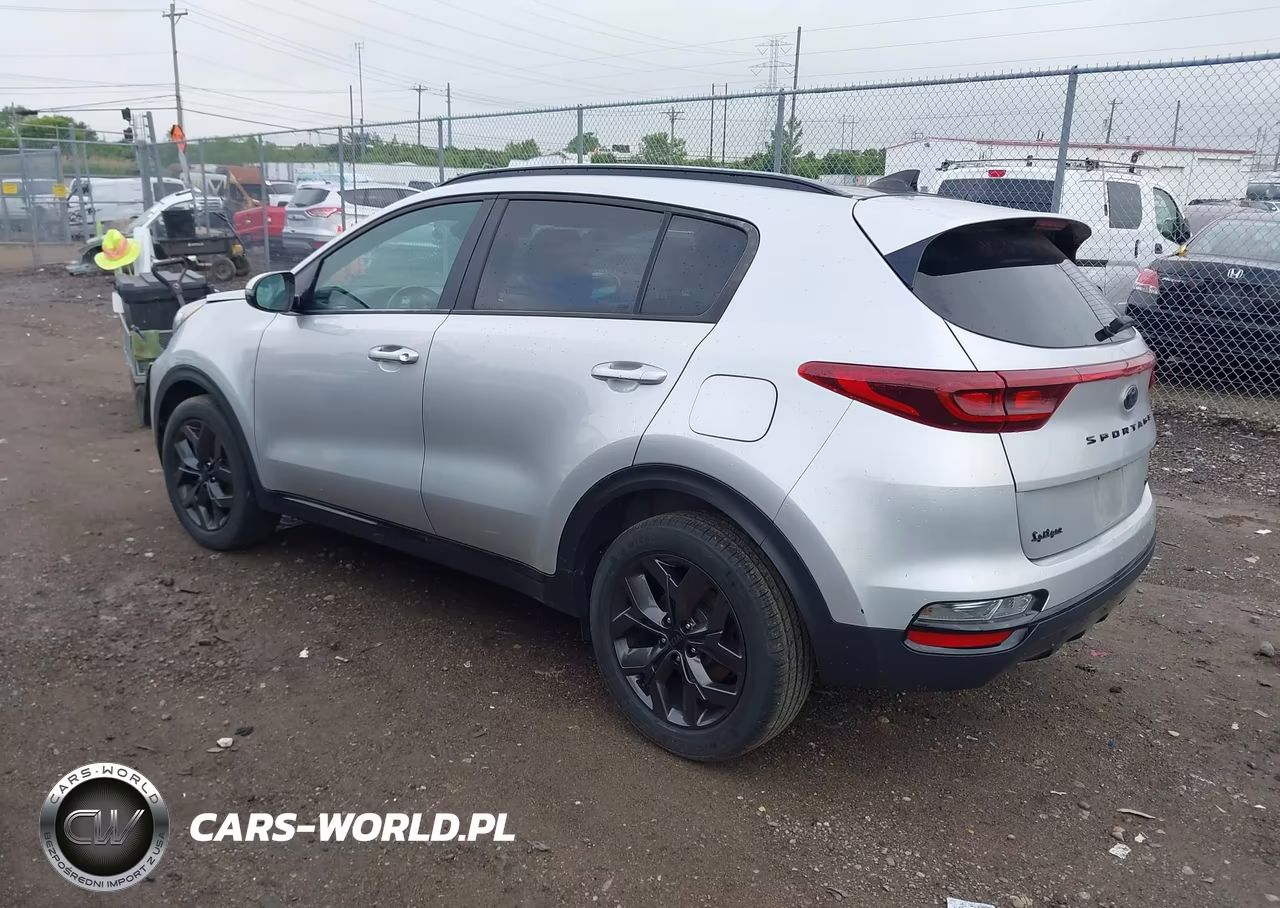 2022 Kia Sportage Nightfall Edition VIN:KNDP6CAC7N7961717 - 3