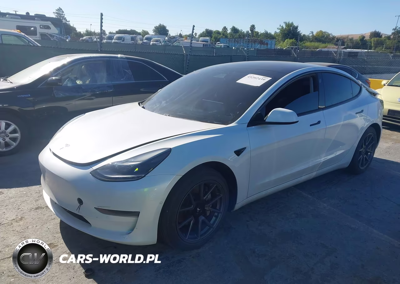 2021 Tesla Model 3 Standard Range Plus Rear-Wheel Drive VIN:5YJ3E1EA1MF002756 - 2