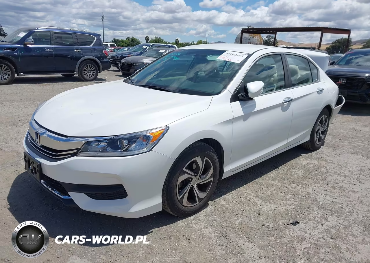 2016 Honda Accord Lx VIN:1HGCR2F30GA032906 - 2