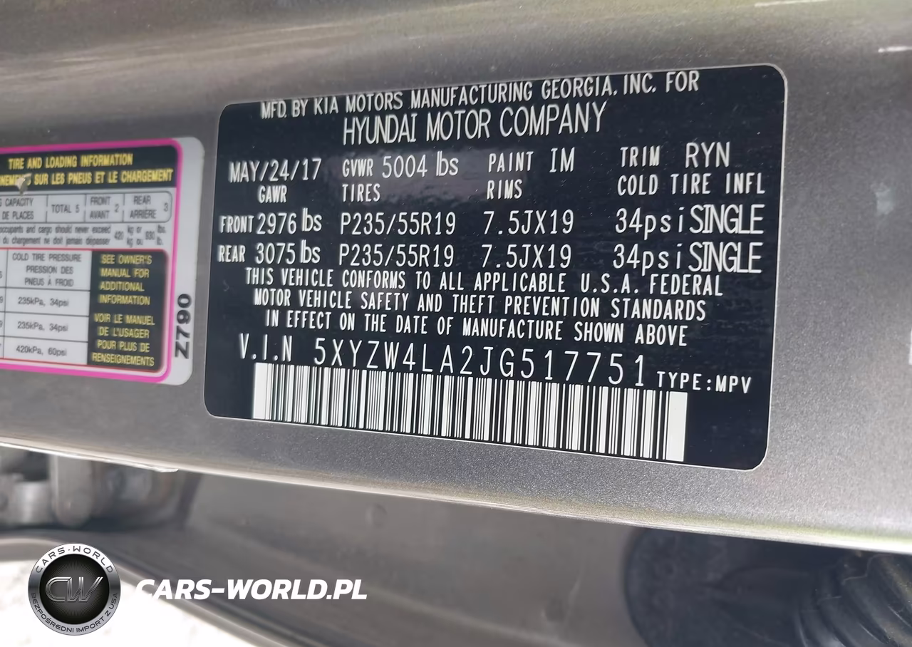 2018 Hyundai Santa Fe Sport 2.0T Ultimate VIN:5XYZW4LA2JG517751 - 9